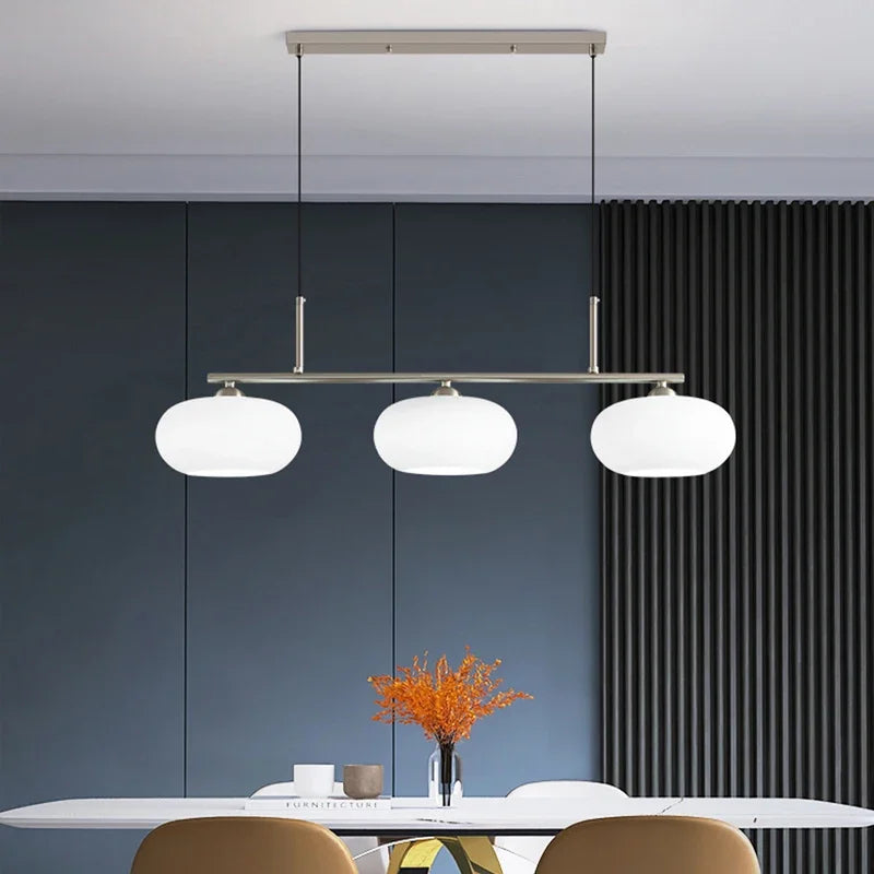 Afralia™ Glass Chandelier: Luxury Modern Interior Decor Lighting for Living Room, Bedroom, Restaurant