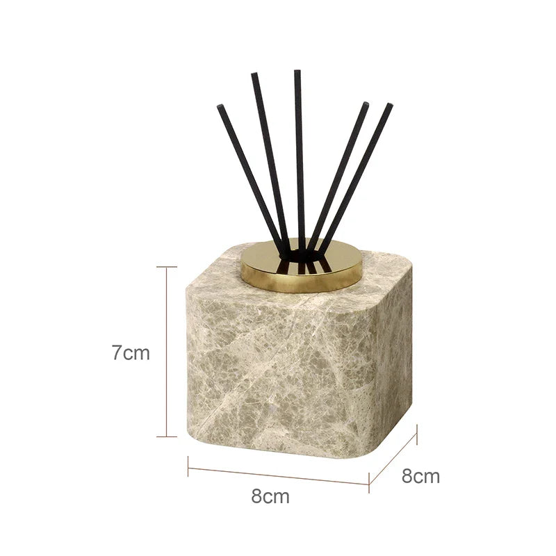 Afralia™ Marble Bathroom Accessories Set Soap Dish Soap Holder Vanity Tray