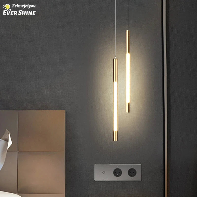 Afralia™ Nordic LED Pendant Lights for Home Bedroom and Living Dining Room