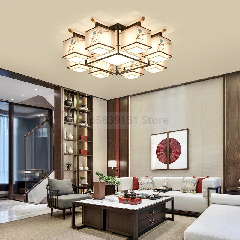 Afralia™ Classical LED Chandeliers for Modern Living Room Decor