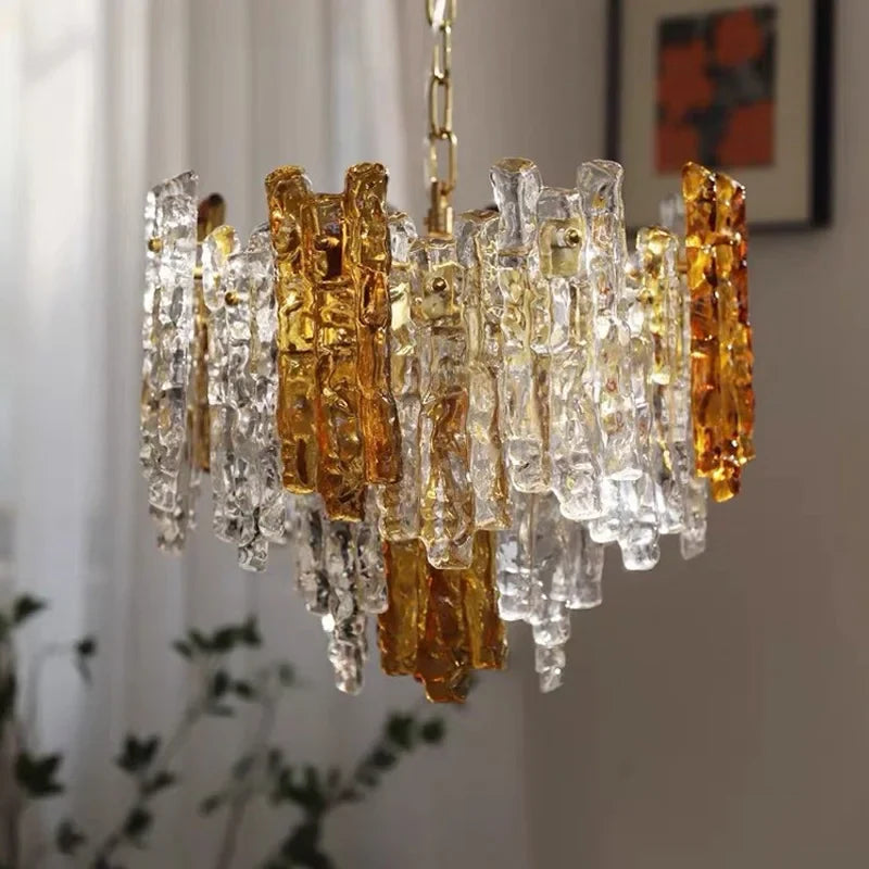 Afralia™ Modern Luxury LED Chandelier Pendant Ceiling Light for Home Decor