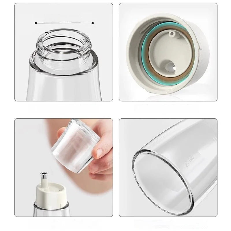 Afralia™ Glass Seasoning Bottle Set for Cooking: Oil, Vinegar, Soy Sauce, Barbecue Spray