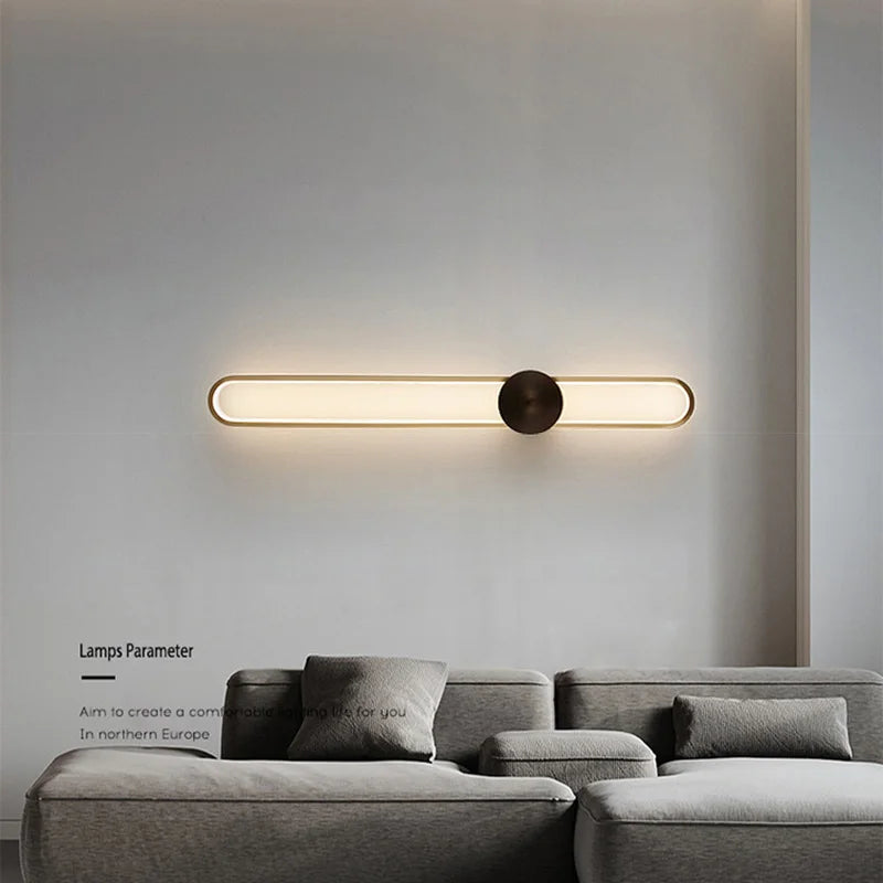 Afralia™ Modern Nordic LED Wall Lamp for Home Decor and Lighting in Living Room