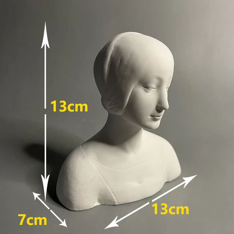 Goddess Woman Sculpture Afralia™ - Handcrafted Resin Home Decoration