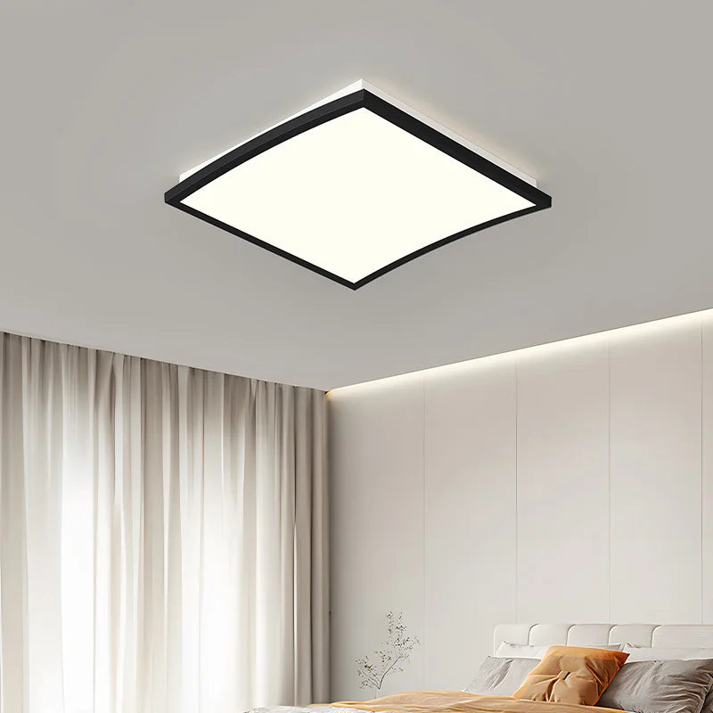 Afralia™ LED Ceiling Lights: Minimalist Square Design for Bedroom, Living Room, Dining Room Lighting