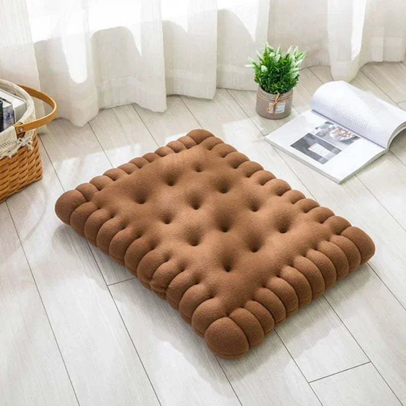 Afralia™ Biscuit Sofa Cushion: Soft Chair Seat Cushion for Home Decor and Living Room