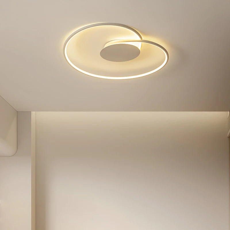 Afralia™ Modern Artistic LED Ceiling Lamp: Illuminate Your Living Spaces with Creativity