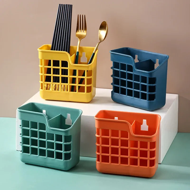 Afralia™ Kitchen Cutlery Storage Holder: Organize Utensils with Drawer Drying Rack Basket