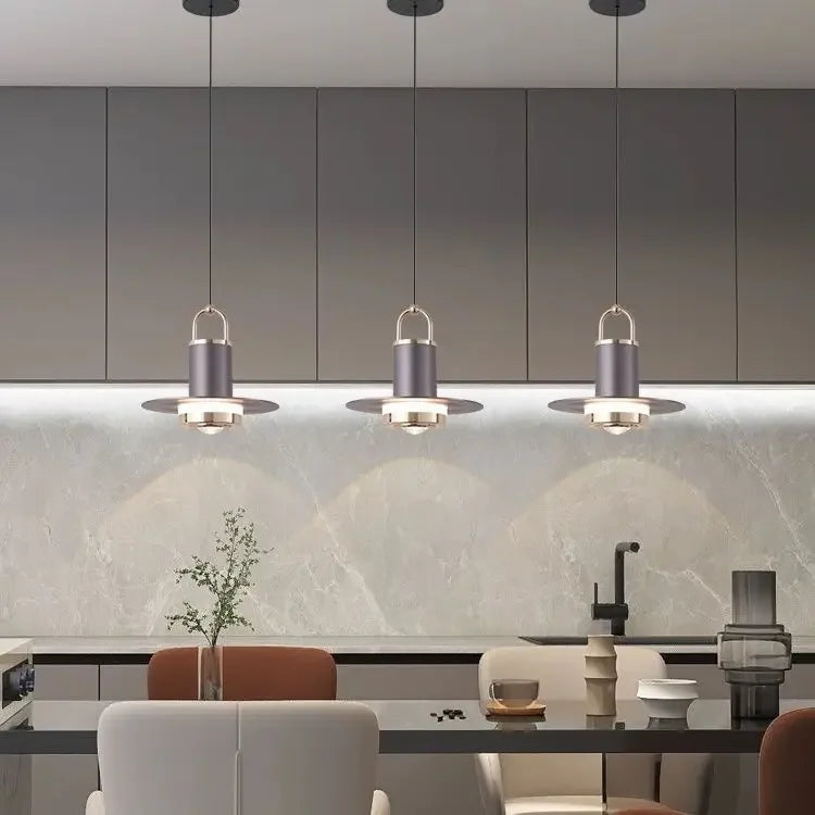 Afralia™ Colorful Umbrella Pendant Lamp - LED Hanging Light for Home Decor