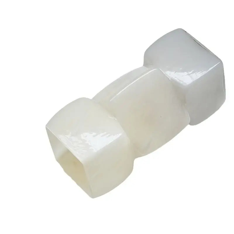 Afralia™ Geometric Square Vase Table Soft Decoration Glass Decor for Hotel TV Counter