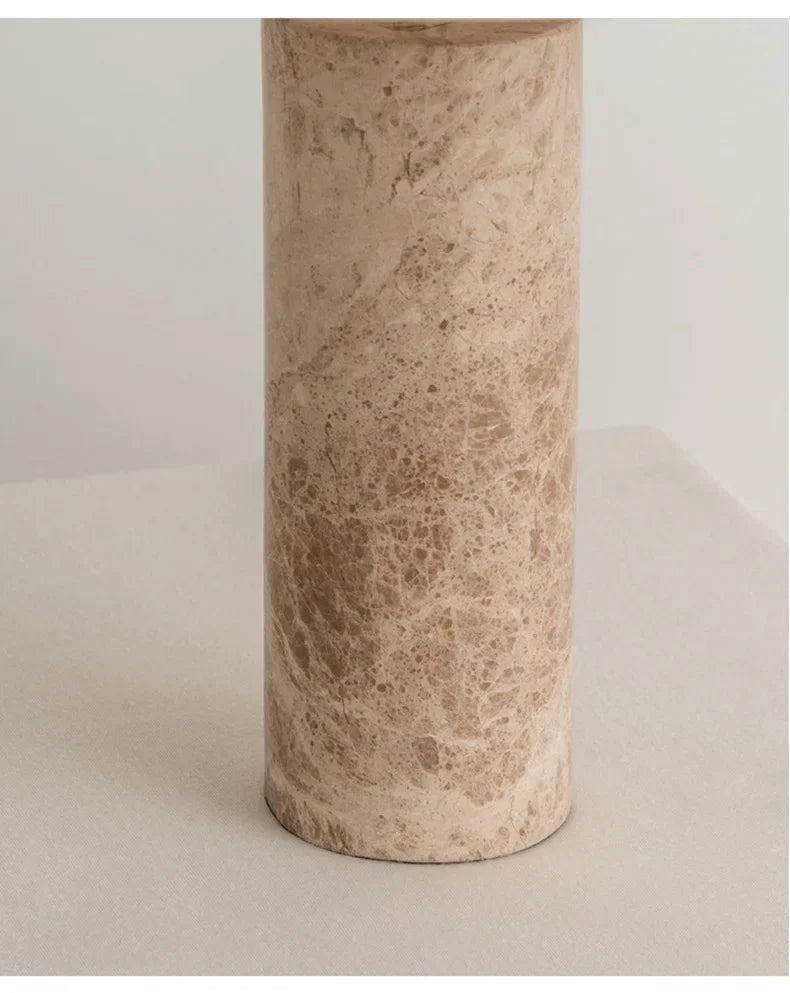 Afralia™ Marble LED Table Lamp Modern Wabi-sabi Design for Home Decor
