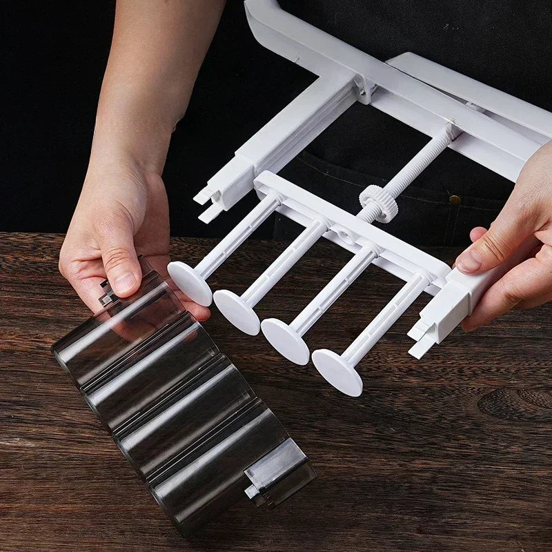 Afralia™ Hand-Pressed Mooncake Stuffing Machine: Easy Operation for Baking Enthusiasts