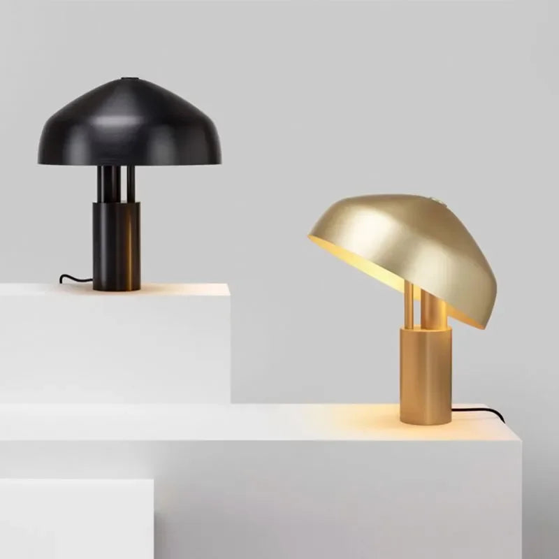 Afralia™ Mushroom LED Desk Lamp - European Decorative Bedroom Light