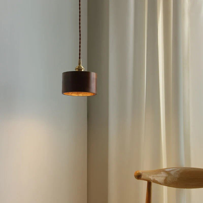 Afralia™ Nordic LED Pendant Lamp Copper Socket Adjustable Hanging Light