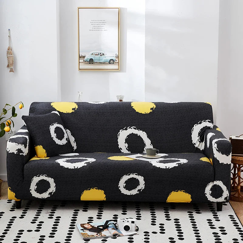 Afralia™ Stretch Sofa Cover Slipcover Print Seater Couch Protector