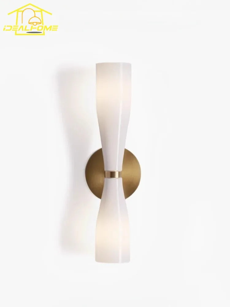 Afralia™ ETCETERA Copper Wall Lamp: Minimalist Luxury LED Indoor Lighting for Bedroom, Living Room