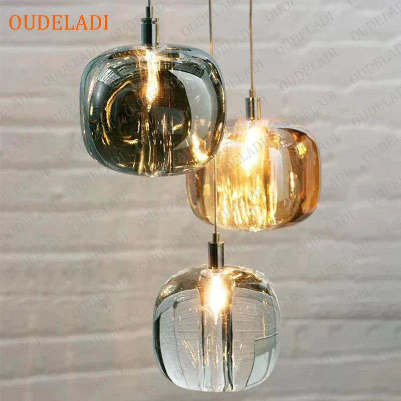 Afralia™ Crystal Pendant Lights: Elegant Restaurant Bar Kitchen Island Decor