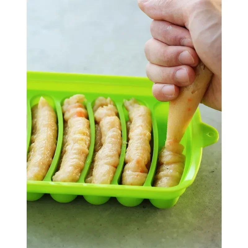 Afralia™ Silicone Sausage Mold: Food Grade DIY Rapid Prototyping Baking Mold