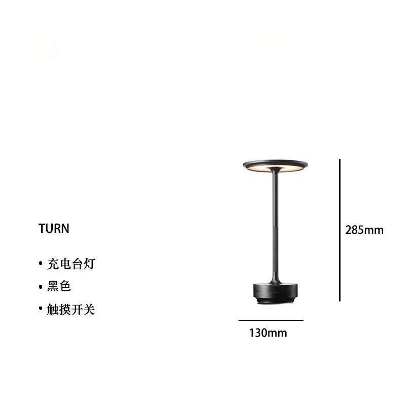 Afralia™ Luxury Touch Table Lamp USB Charging Modern Light Fixtures for Elegant Spaces