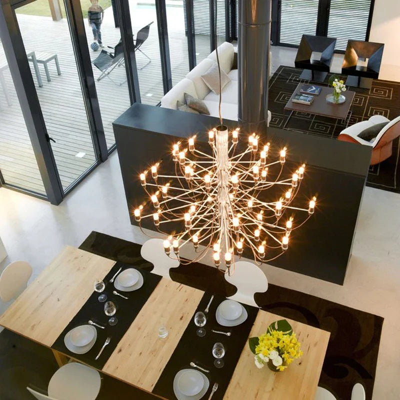 Afralia™ Nordic Italian Midsummer Fruits Chandelier for Modern Living Room – Replica Pendant Light