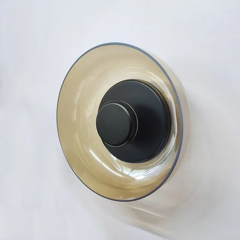 Afralia™ Nordic Glass Wall Lamp LED Sconce Light for Living & Bedroom