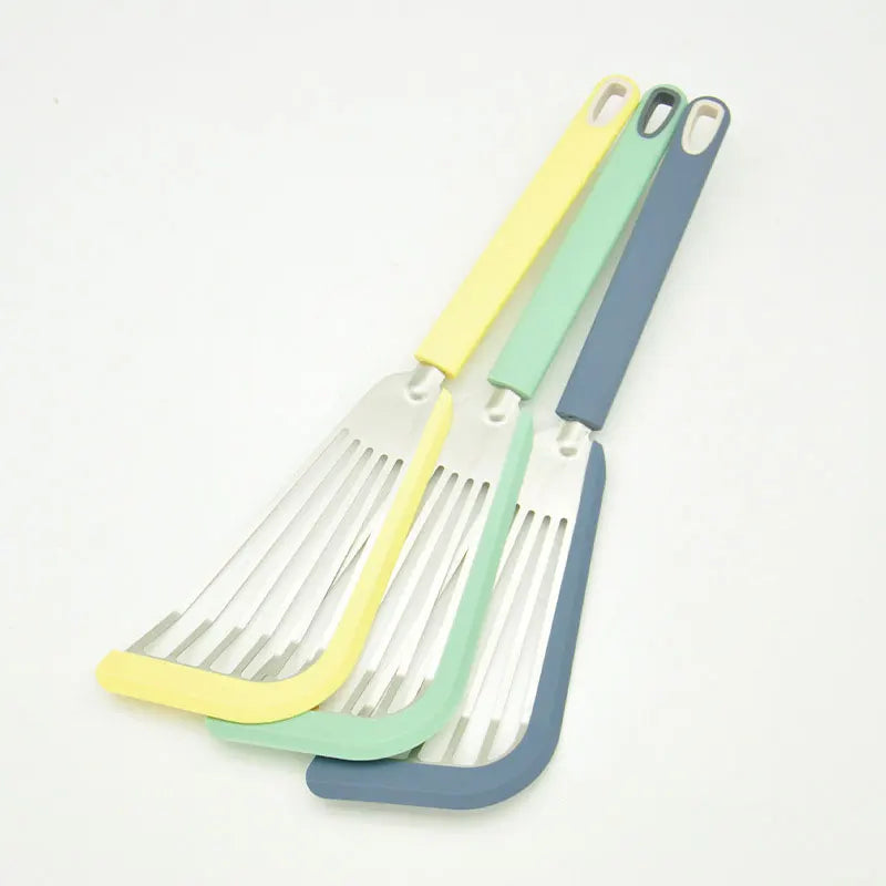 Afralia™ Silicone Spatula Steel Non-stick Flip Cooking Kitchen Gadgets