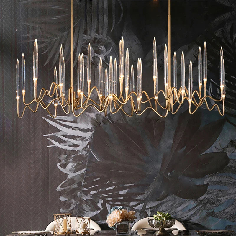 Afralia™ LED Crystal Chandelier: Modern Luxury Tree Branch Design for Dining Room, Bedroom, Bar