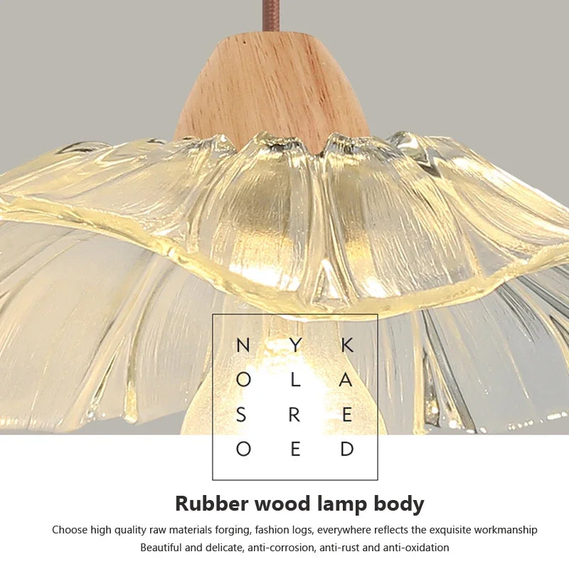 Afralia™ Vintage Crystal Glass Pendant Chandelier - Loft Dining Room Lighting Fixture