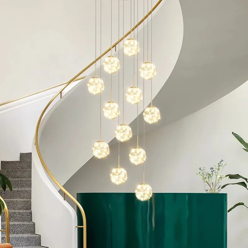 Afralia™ LED Pendant Chandeliers for Modern Home Decor and Indoor Lighting