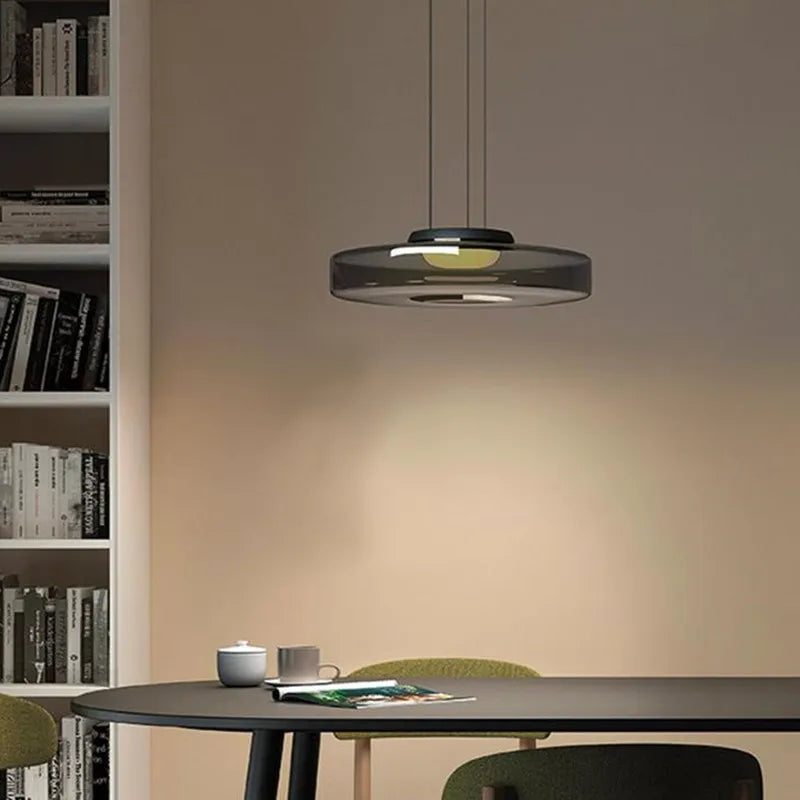 Afralia™ Minimal Pendant Light Italian Design Chandelier for Living Dining Room