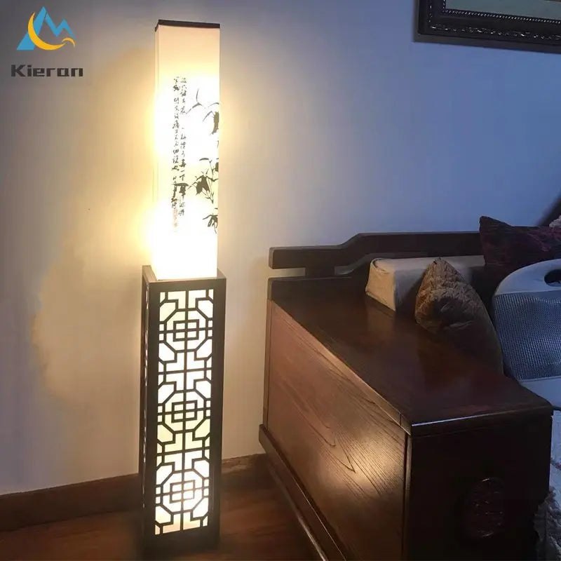 Afralia™ Solid Wood LED Table Lamp for Living Room and Bedroom