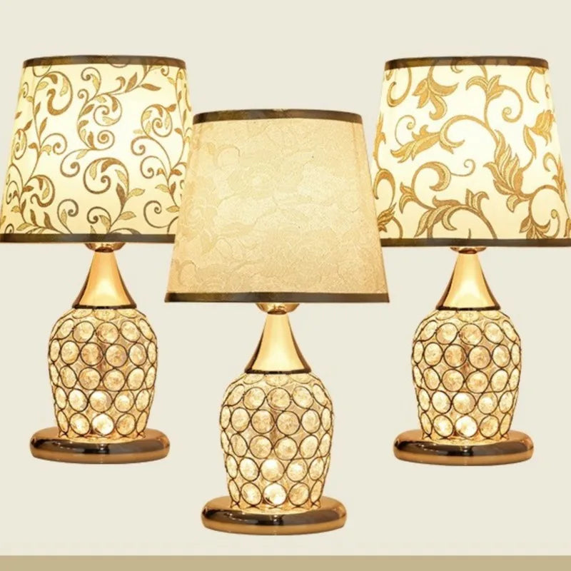 Afralia™ Crystal Bedroom Table Lamp: Modern, Romantic, Decorative Lighting