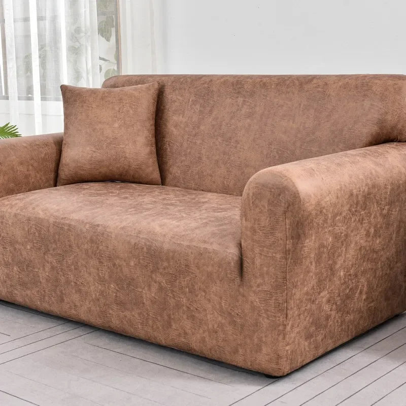Afralia™ Waterproof Non-slip Sofa Cover - Single & Double All-inclusive Couch Case