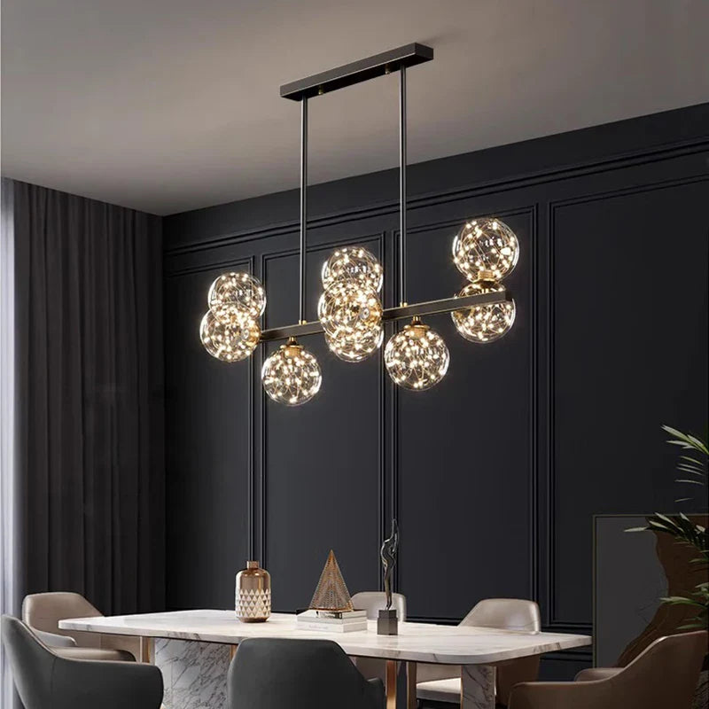 Afralia™ LED Pendant Light Chandeliers for Modern Home Decor and Indoor Lighting