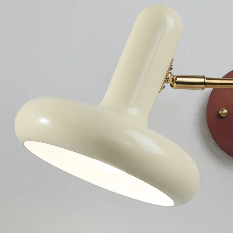 Afralia™ Swing Arm Iron LED Wall Lights, Vintage Style for Living Room, Bathroom, Bedroom
