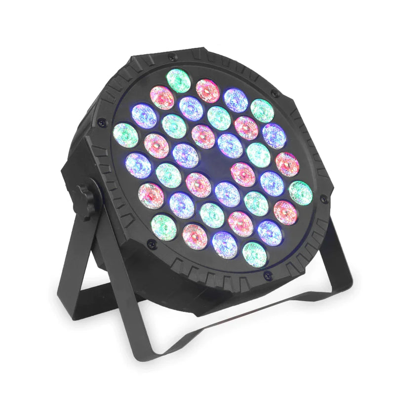 Afralia™ LED RGB DMX512 Par Light for DJ Disco Party Wedding Club Show