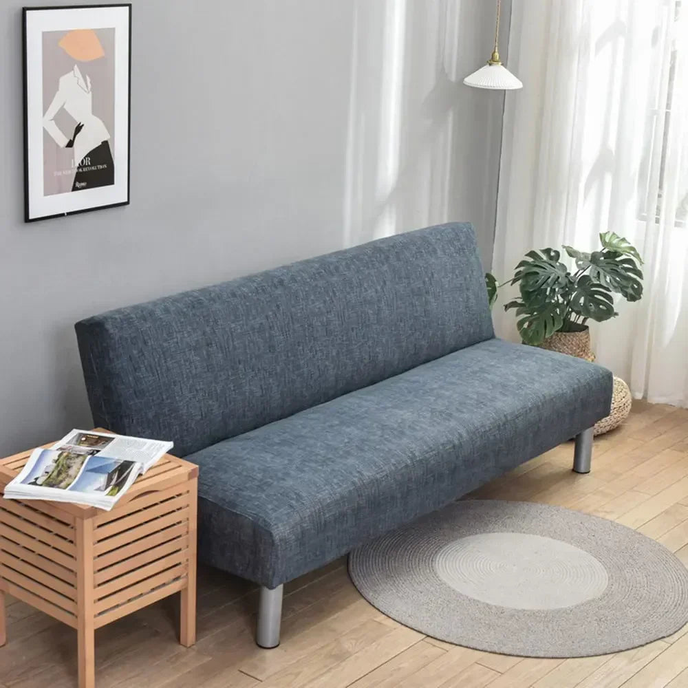 Afralia™ Stretchy Futon Sofa Cover for Sofa without Armrests