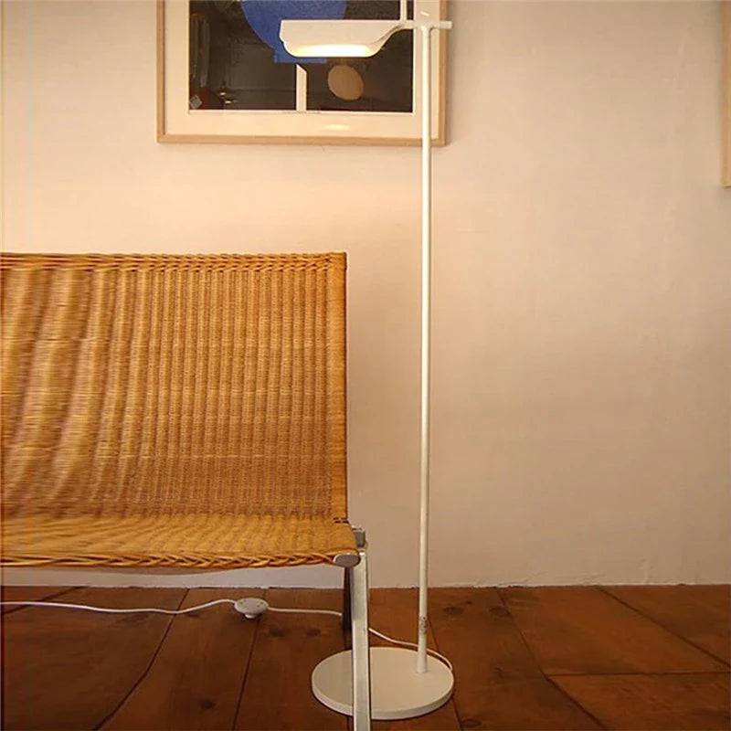 Afralia™ Modern Metal LED Floor Lamp Rotatable Head for Minimalist Nordic Style