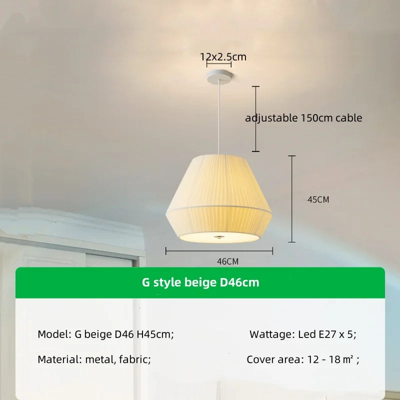Afralia™ Modern Minimalist E27 LED Pendant Chandelier for Dining Room and Bar