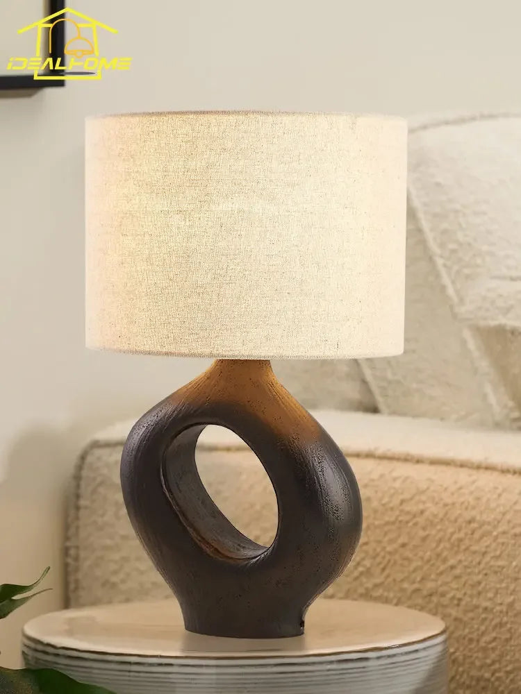 Afralia™ Modern Resin LED Table Lamp for Living Room, Bedroom, Coffee Tables