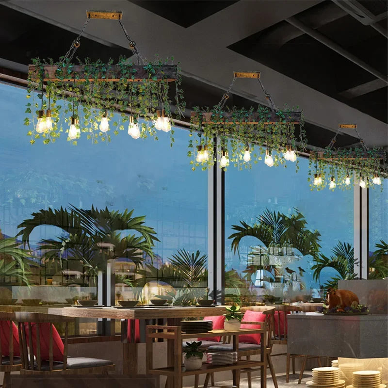 Afralia™ Bar Hanging Chandeliers for Creative Home Décor