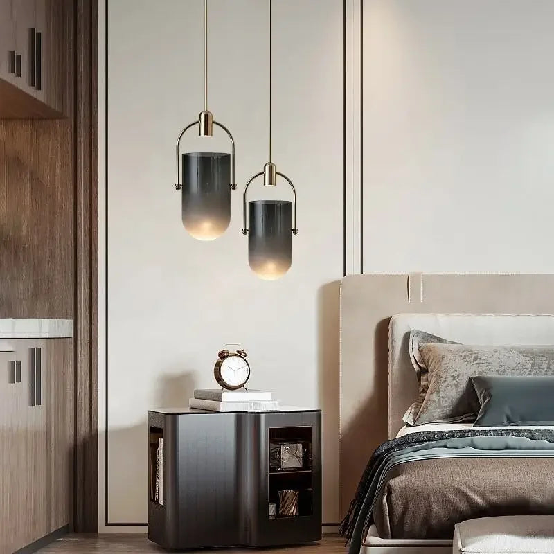 Afralia™ Bucket Chandelier: Modern Nordic Pendant Lamp for Room, Hotel, Restaurant, Bar