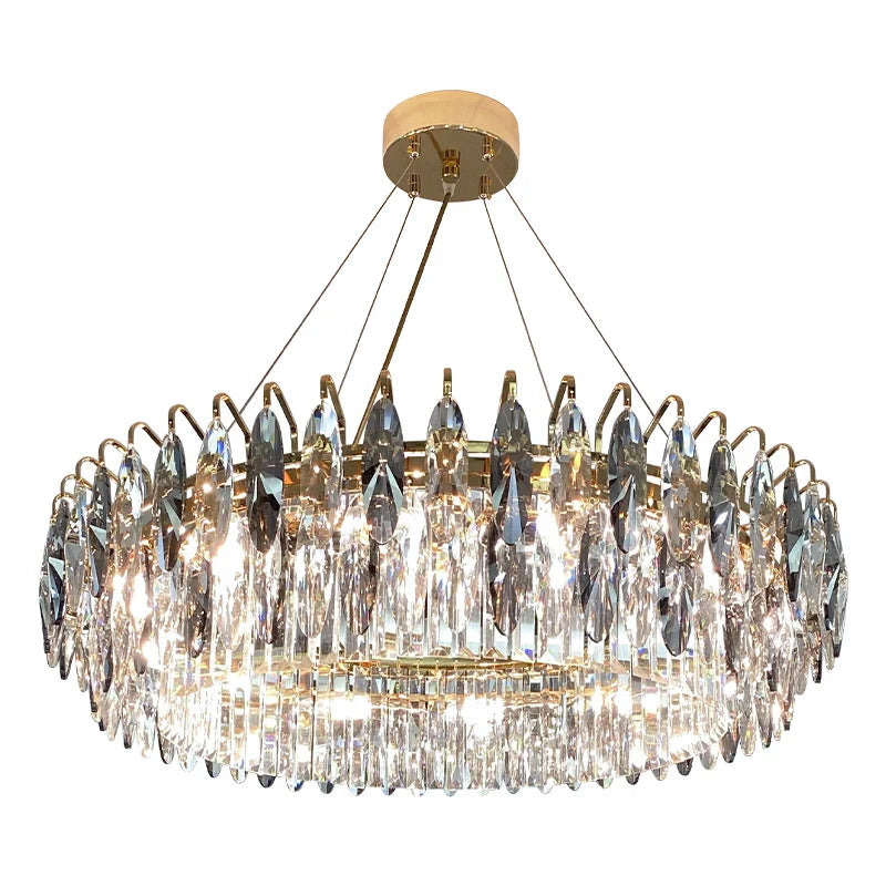 Afralia™ Crystal Atmosphere Chandelier: Modern Luxury for Living Room, Dining Room, Bedroom