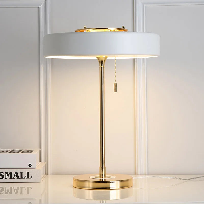 Afralia™ LED Bedside Table Lamp Postmodern Nordic Design Reading Light