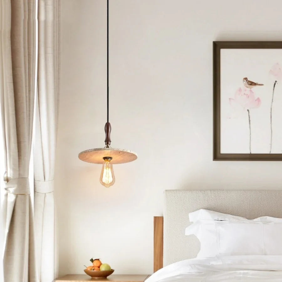 Afralia™ Walnut Wood LED Pendant Light - Modern Nordic Kitchen Home Decor Fixture