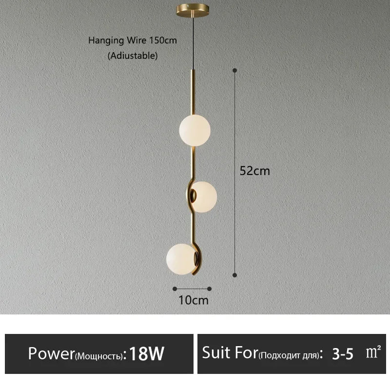 Afralia™ Modern Black Gold LED Ceiling Chandelier for Bedroom Living Dining Room