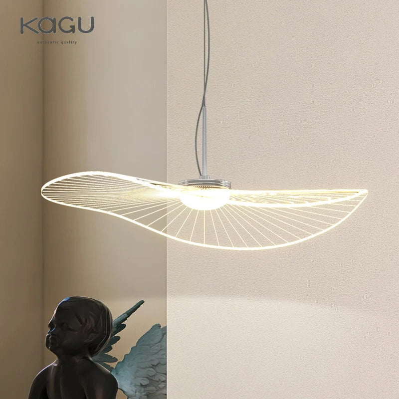 Afralia™ Lotus Leaf Hat Chandelier: Modern Fashion for Living Room & Bedroom