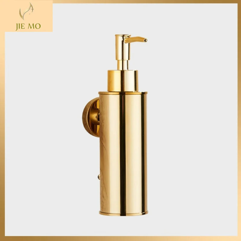 Afralia™ Stainless Steel Soap Dispenser | Wall Hanging Emulsion Bottle for Hotel - 304 Stainless Steel