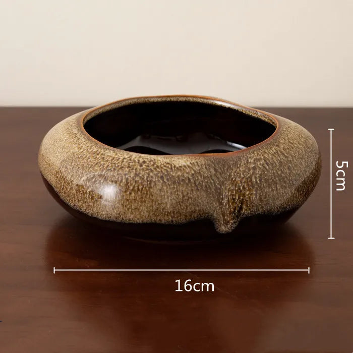 Afralia™ Ceramic Flowerpot Vase | Home Decor Floral Arrangement Tool & Terrarium Accessory