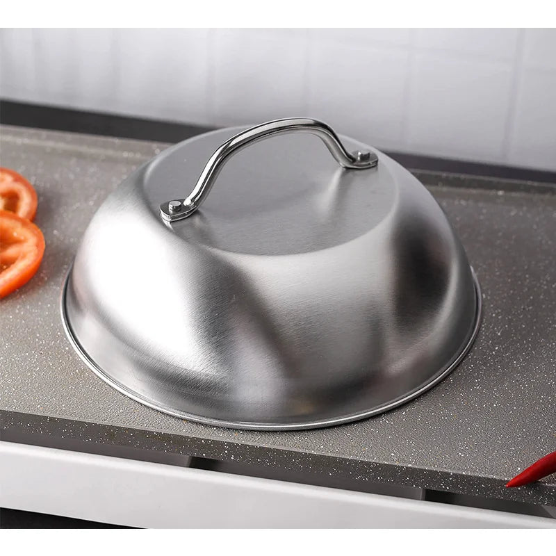 Afralia™ Stainless Steel Melting Dome for Cooking Burgers and Cheese